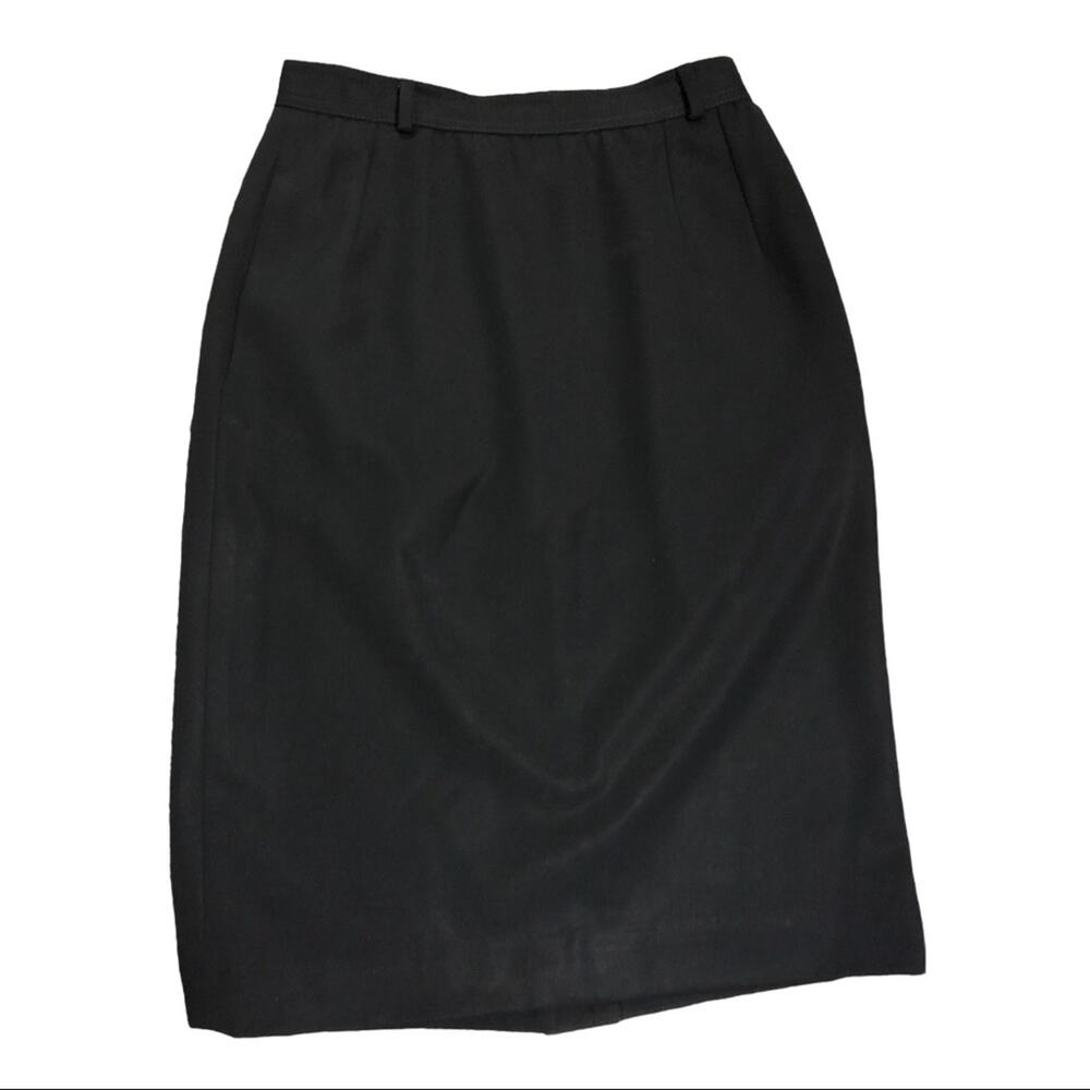 Vintage‎ Valentino Miss V Black Skirt 8